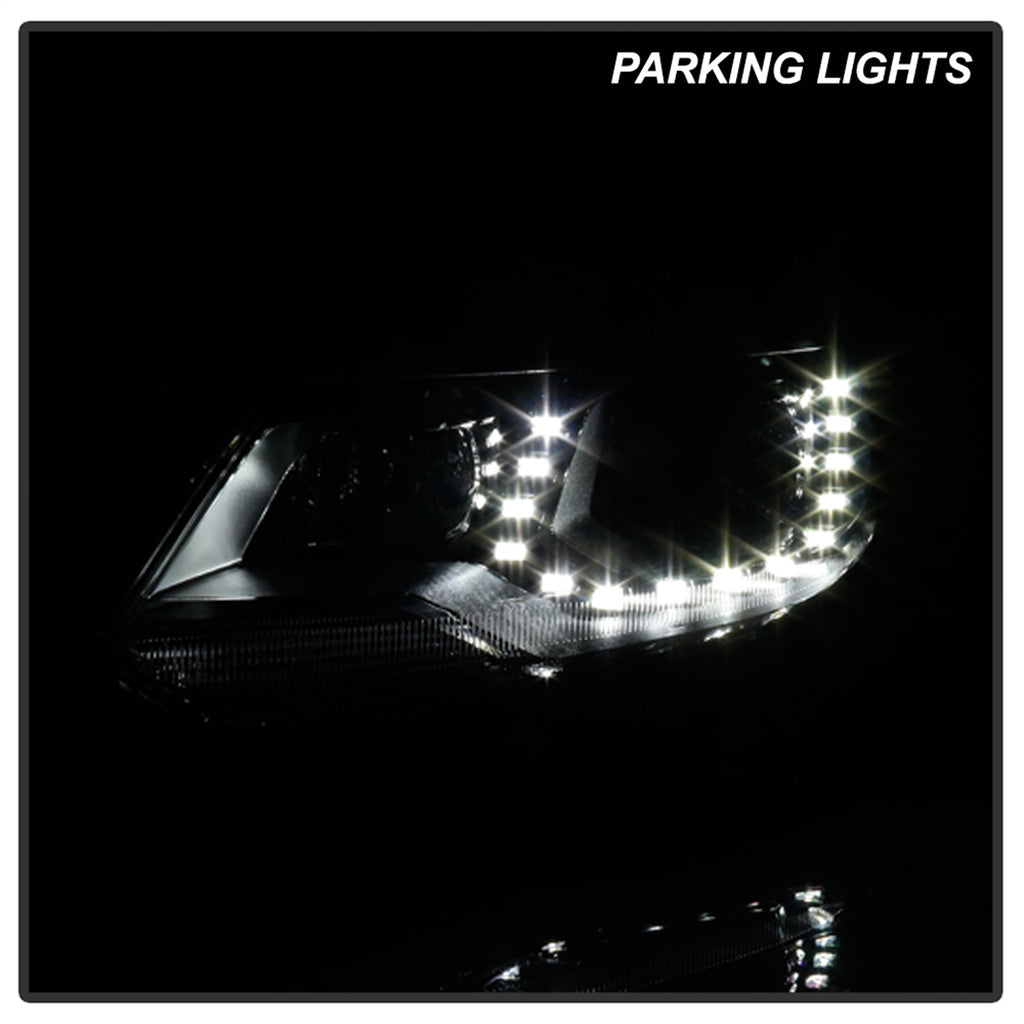Spyder Auto 9948527 DRL LED Projector Headlights for Select Volkswagen Tiguan