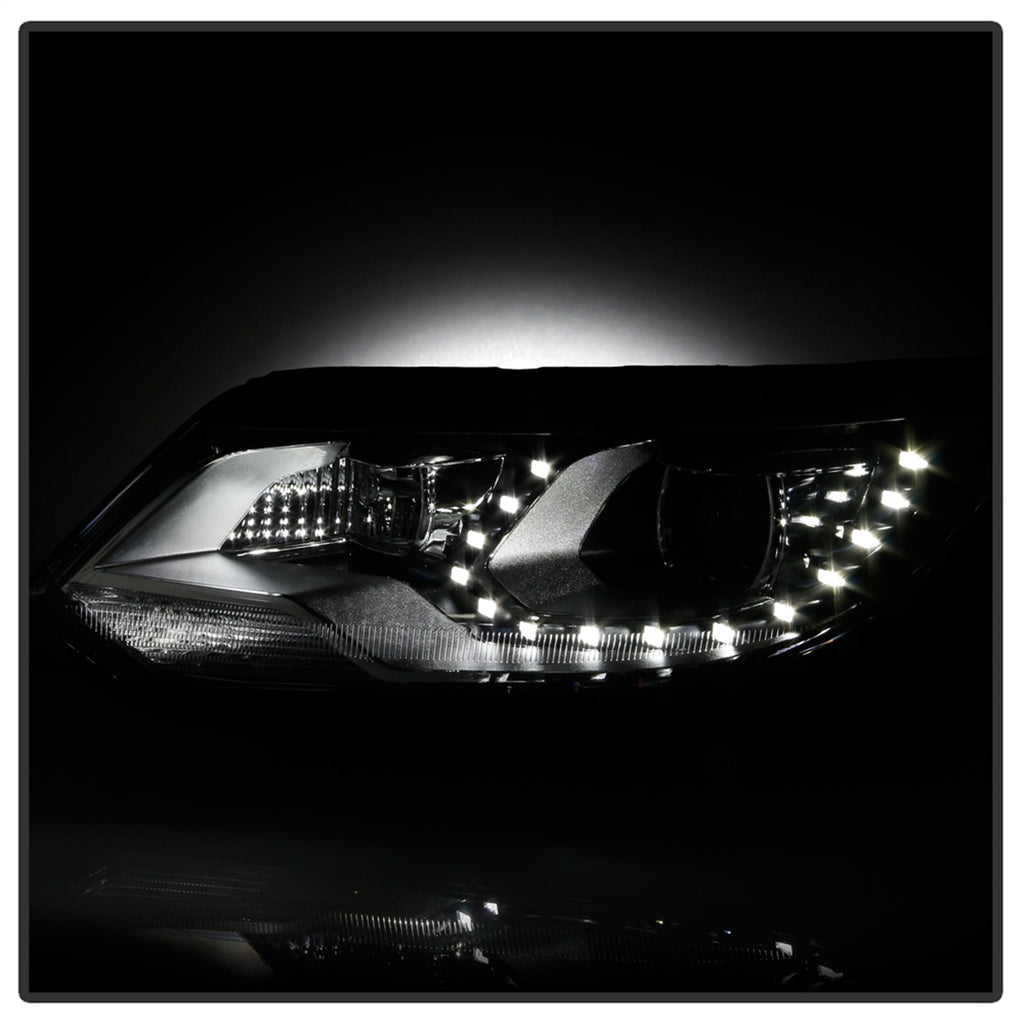 Spyder Auto 9948527 DRL LED Projector Headlights for Select Volkswagen Tiguan
