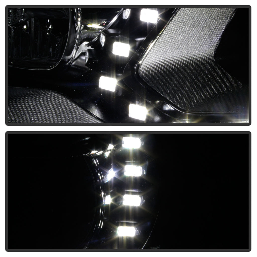 Spyder Auto 9948527 DRL LED Projector Headlights for Select Volkswagen Tiguan
