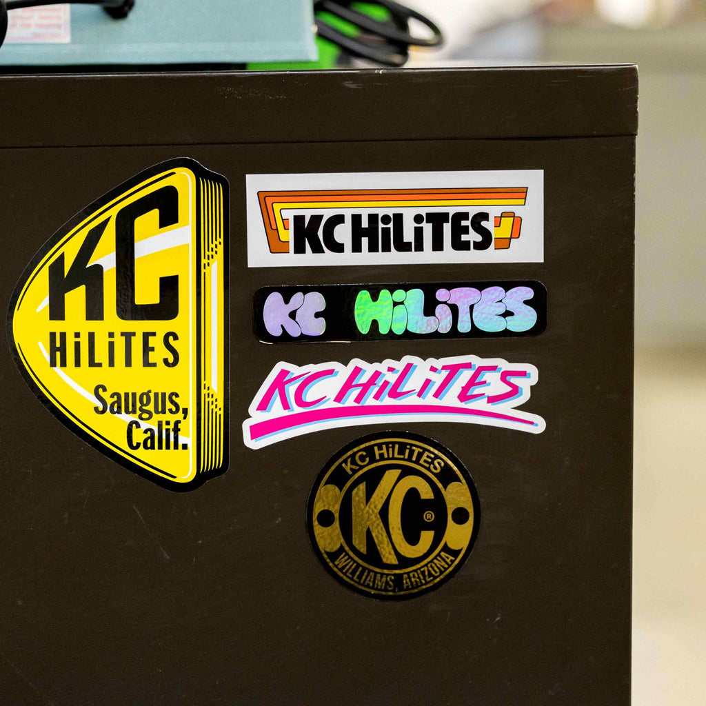 KC HiLiTES 9948 KC Throwback Logos Sticker Pack