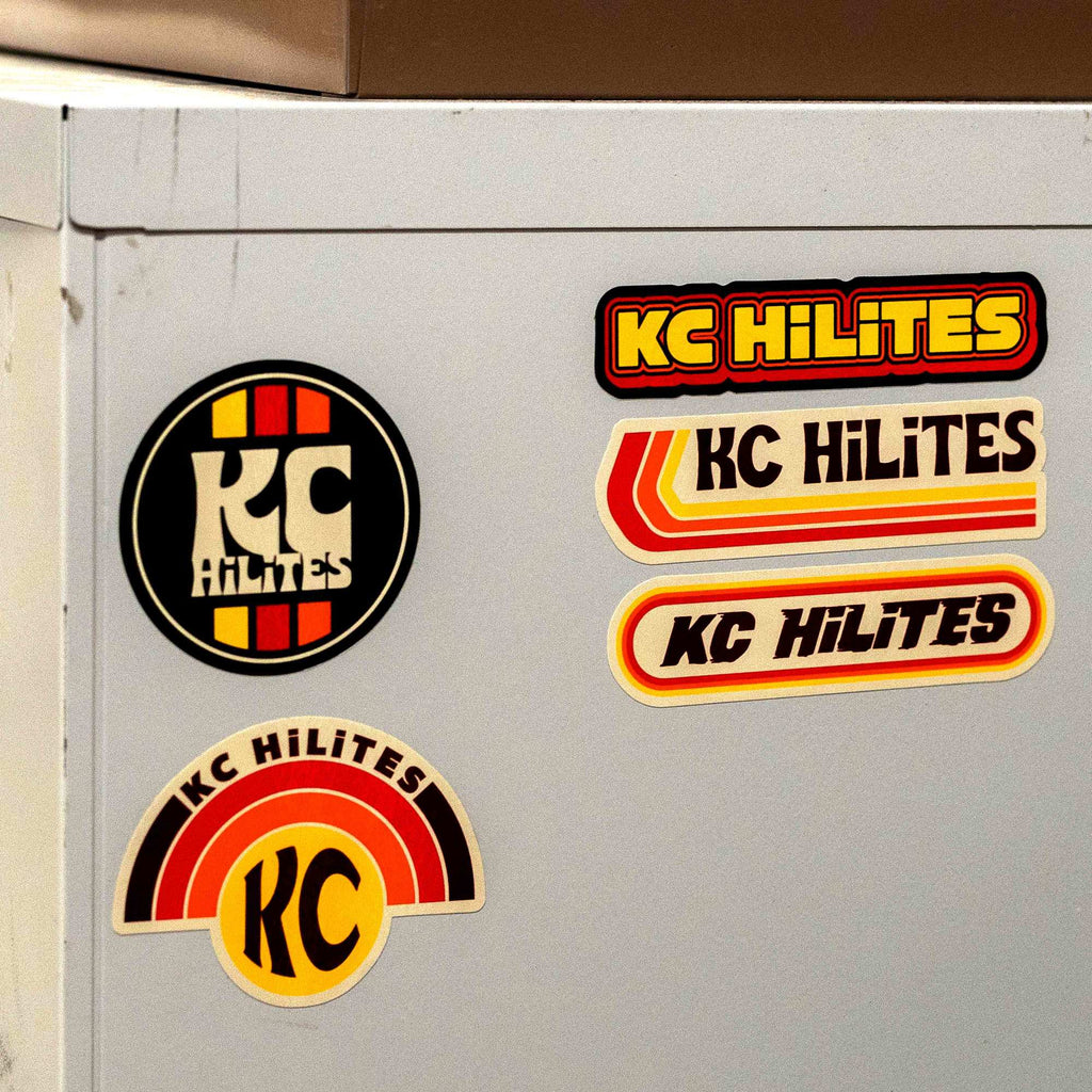 KC HiLiTES 9949 KC Throwback Logos Sticker Pack