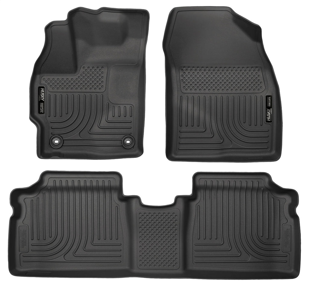 Husky Liners 99511 Weatherbeater-Front/2nd Seat Floor Liners for Select Toyota Prius