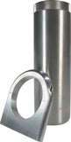 BORGESON 800601 P/S Reservoir; Remote Mount; Aluminum; with Bracket and Hardware