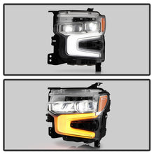 Load image into Gallery viewer, Spyder Auto 9956188 DRL LED Projector Headlights for Select Chevrolet Silverado