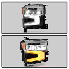 Load image into Gallery viewer, Spyder Auto 9956195 DRL LED Projector Headlights for Select Chevrolet Silverado