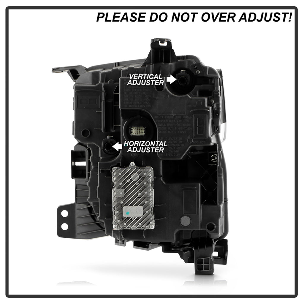 Spyder Auto 9956232 DRL LED Projector Headlights for Select Chevrolet Silverado