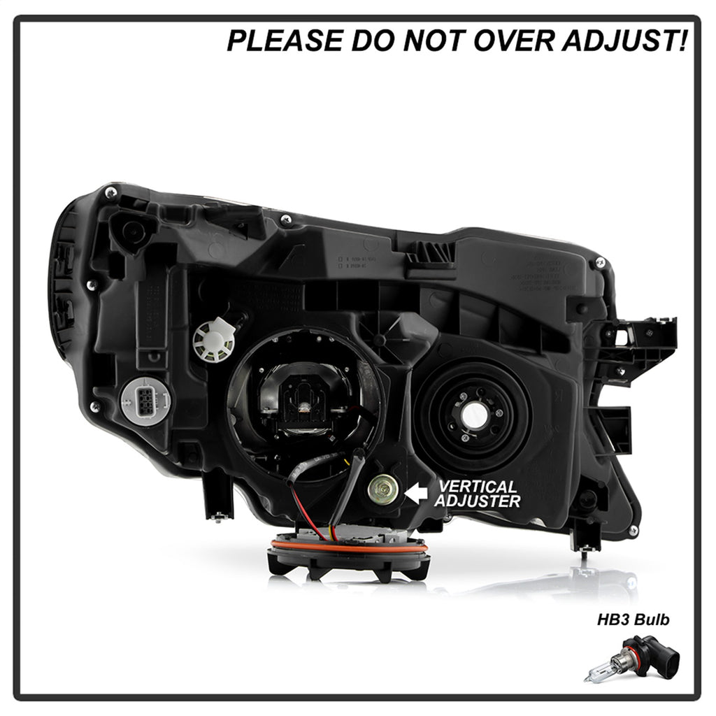 Spyder Auto 9956287 Halogen Headlight for Select Honda Passport, Honda Pilot, Honda Ridgeline