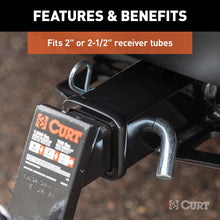 Load image into Gallery viewer, CURT 21580 5/8in. Hitch Pin (2in. or 2-1/2in. Receiver; Zinc) - Truck Part Superstore