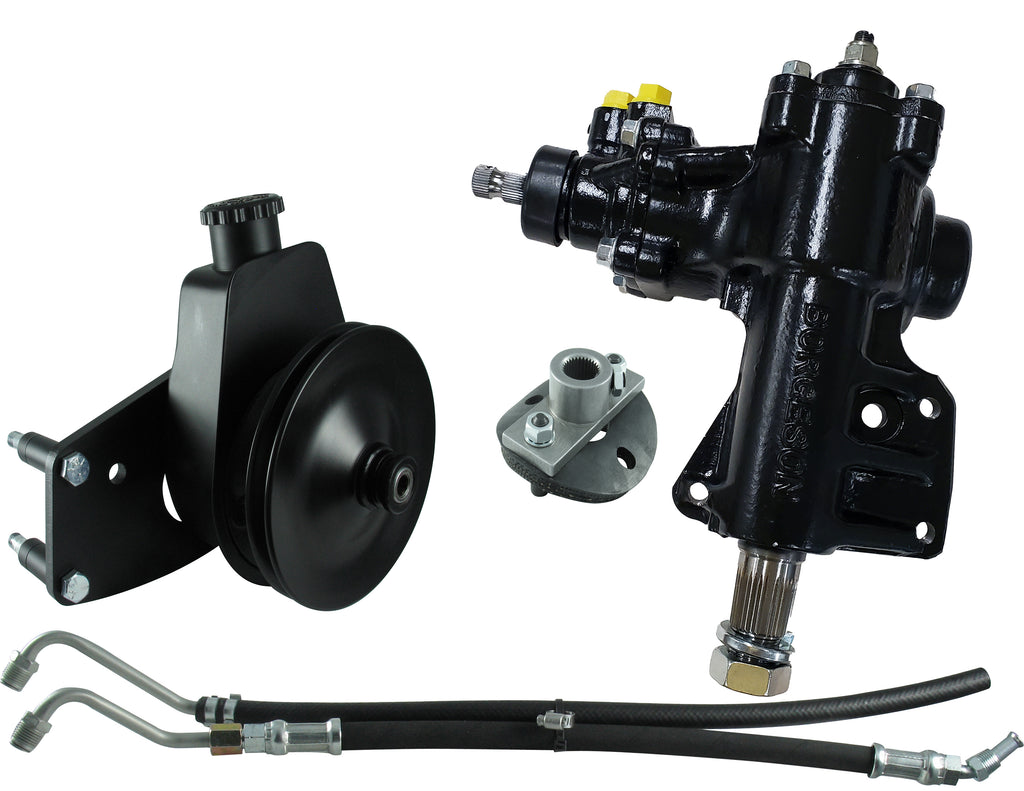 Borgeson 999052 For Mid-Size Ford cars with Manual Steering and 289/302/351W for Select Ford Fairlane, Ford Falcon, Ford Maverick, Ford Ranchero, Ford Torino