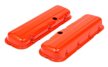 Load image into Gallery viewer, Chevy-396-502-Short-Orange-Powder-Coated-Valve-Covers