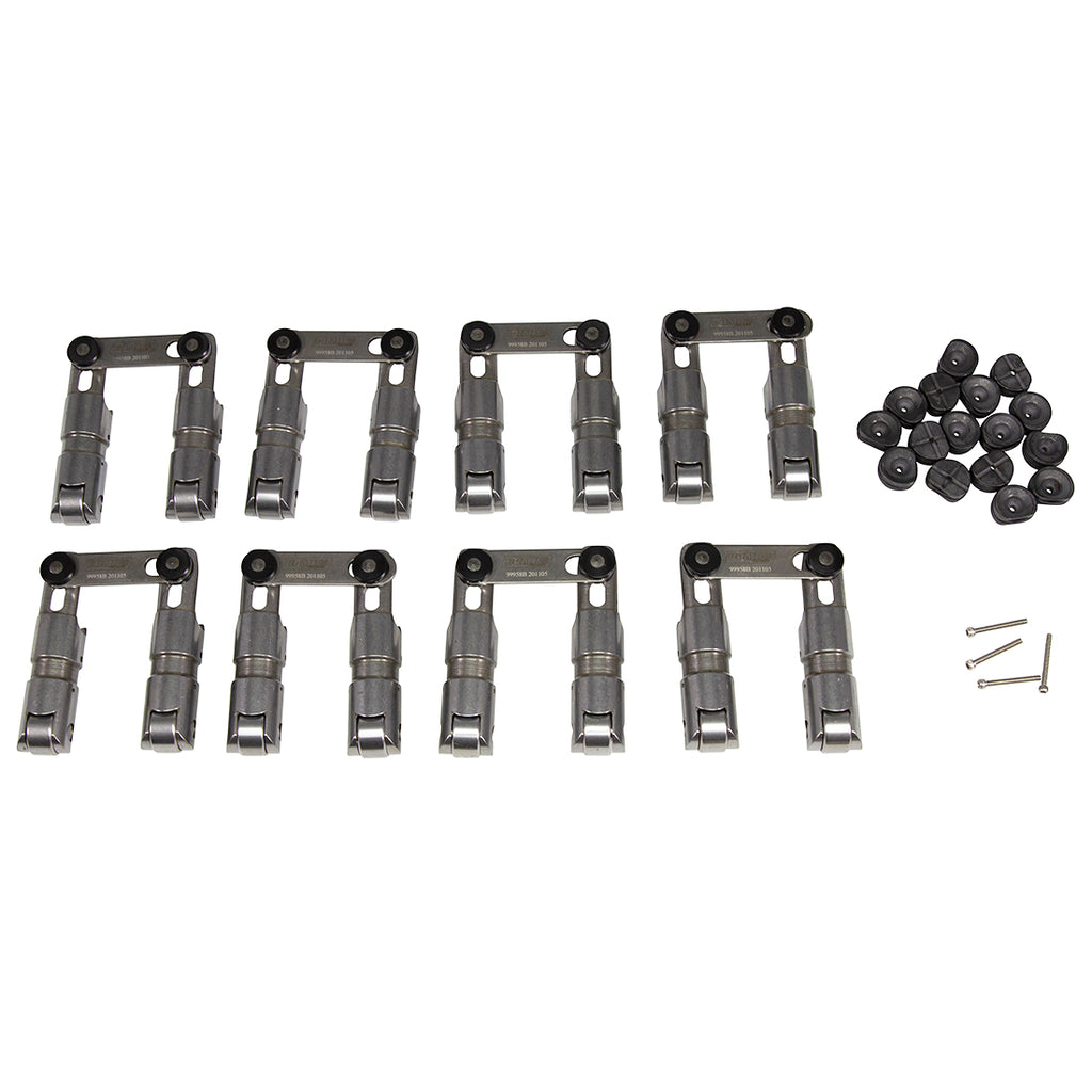 COMP Cams 99958-16 Race XD REM Finished Solid Roller Lifter Set for GM LS w/ .904" Lifter Bore