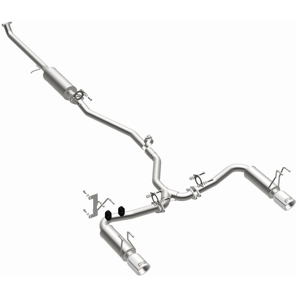 MagnaFlow Exhaust Products 19313 Street Series Polished Cat-Back System for Select Honda Civic