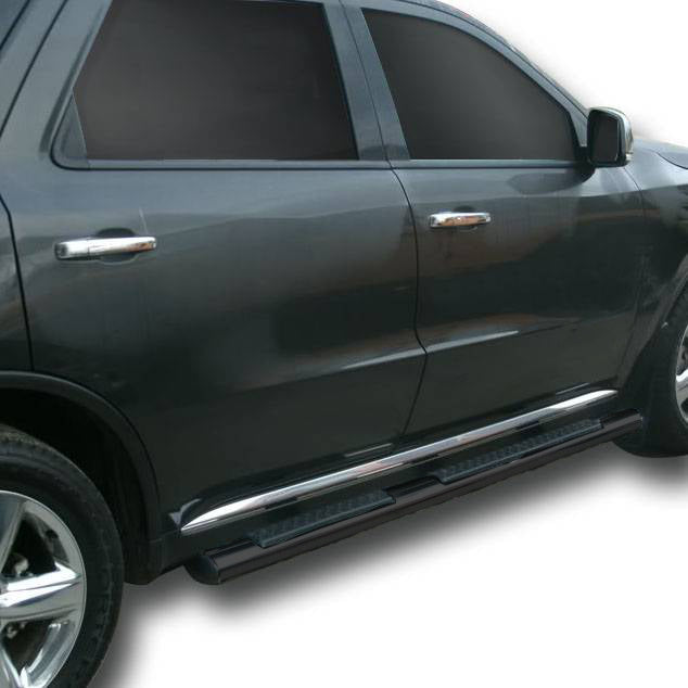 Black Horse Off Road 9B070203AOV OEM Replica Side Steps for Select Dodge Durango