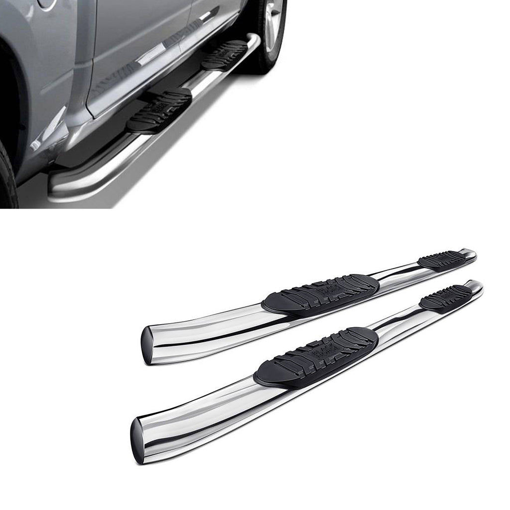 Black Horse Off Road 9B35705SS-5BN Extreme Side Steps for Select Chevrolet Silverado 1500, Chevrolet Silverado HD, Chevrolet Silverado HD, GMC Sierra 1500, GMC Sierra HD, GMC Sierra HD