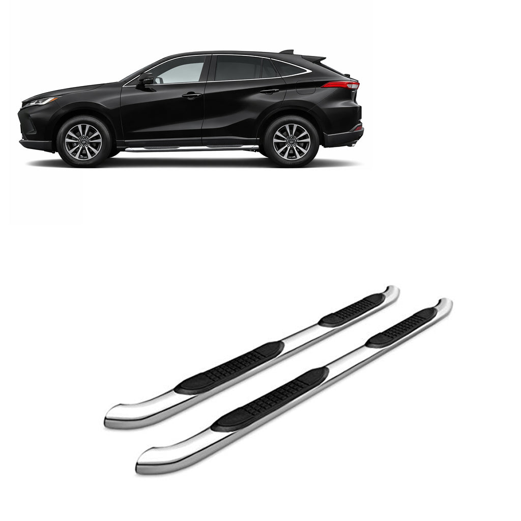 Black Horse Off Road 9B93904SS 3in Side Steps for Select Toyota RAV4, Toyota Venza