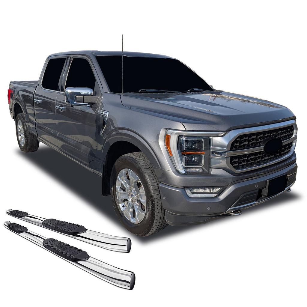 Black Horse Off Road 9BFRSCSS5OV-BN Extreme Side Steps for Select Ford F-150, Ford F-150 Lightning, Ford F-250 Super Duty, Ford F-350 Super Duty, Ford F-450 Super Duty, Ford F-550 Super Duty