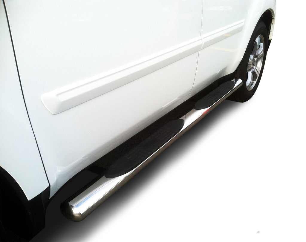 Black Horse Off Road 9H1401SSOV 4in Side Steps for Select Honda Pilot