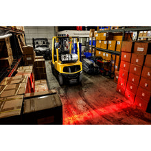 Load image into Gallery viewer, 9W-Forklift-Zone-Lamp,-Pedestrian-Warning-Light,-Red