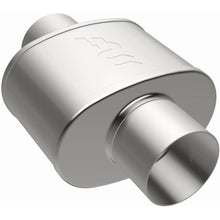 Load image into Gallery viewer, MagnaFlow Exhaust Products 14150 Straight-Through Performance Muffler; 3.5in. Center/Center; 5x6x8 Body