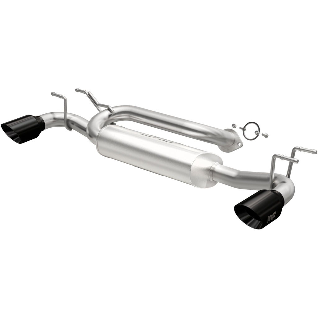 MagnaFlow Exhaust Products 19459 Street Series Black Chrome Axle Back System for Select Mazda 3