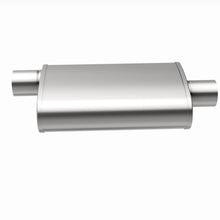 Load image into Gallery viewer, MagnaFlow Exhaust Products 13216 Multi-Chamber Performance Muffler; 2.5in. Offset/Center; 4x14x9 Body
