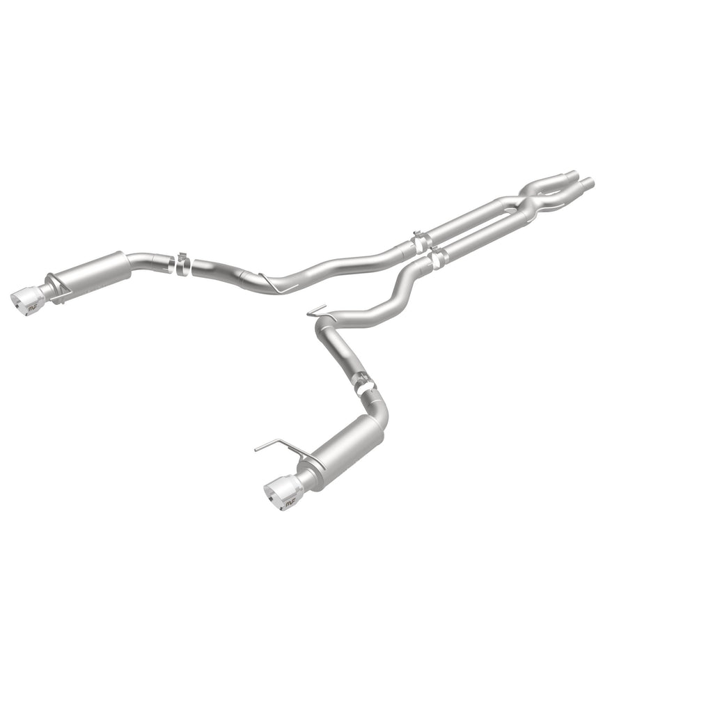 MagnaFlow Exhaust Products 19101 Competition Series Stainless 3 in Cat-Back for Select Ford Mustang