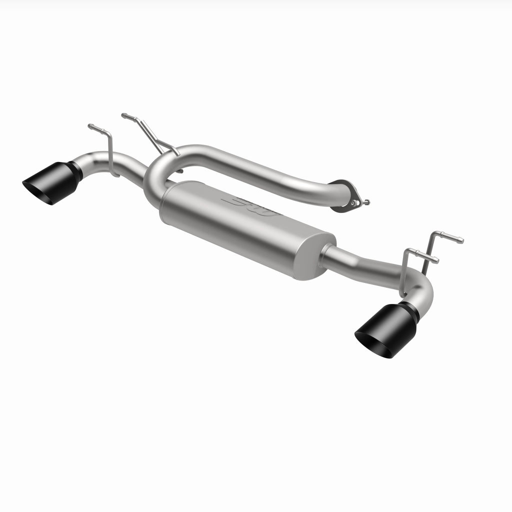 MagnaFlow Exhaust Products 19459 Street Series Black Chrome Axle Back System for Select Mazda 3