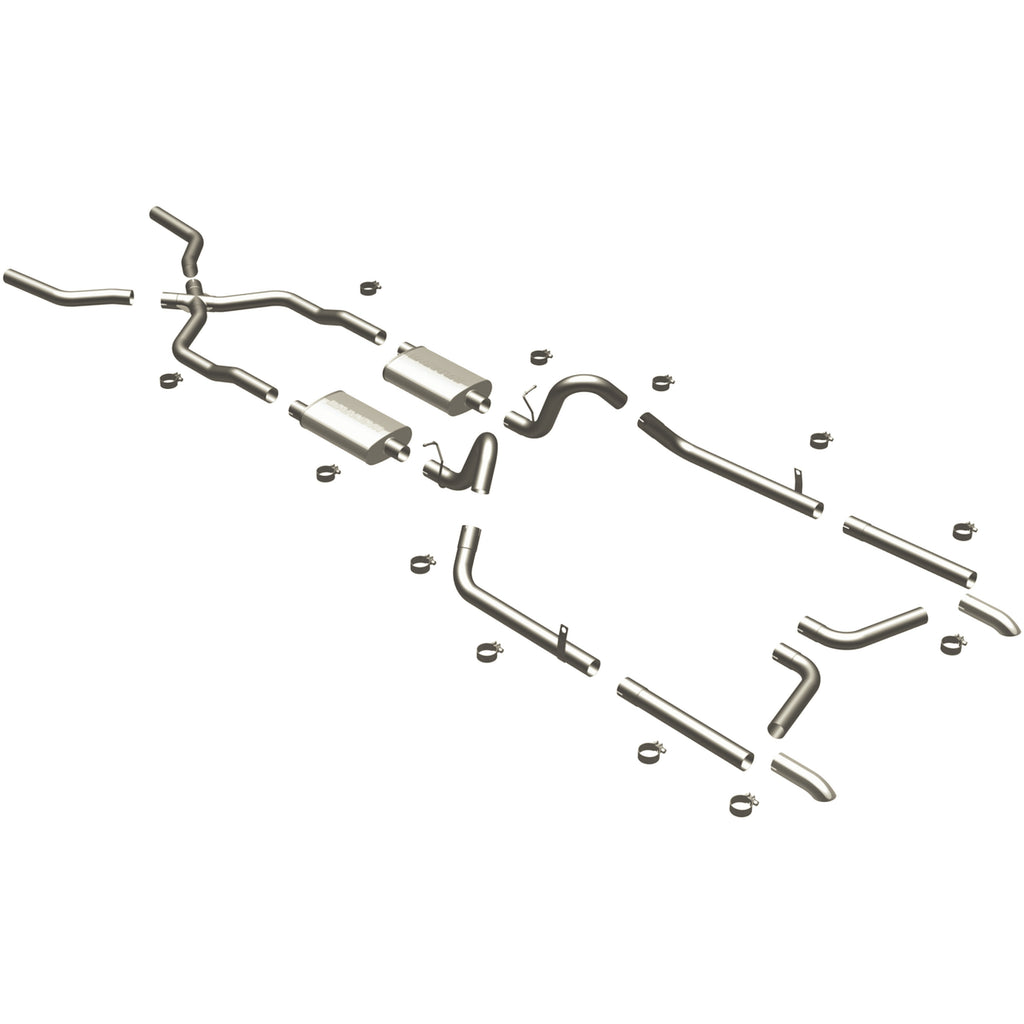 MagnaFlow Exhaust Products 16792 Street Series Polished System for Select Chevrolet Bel Air