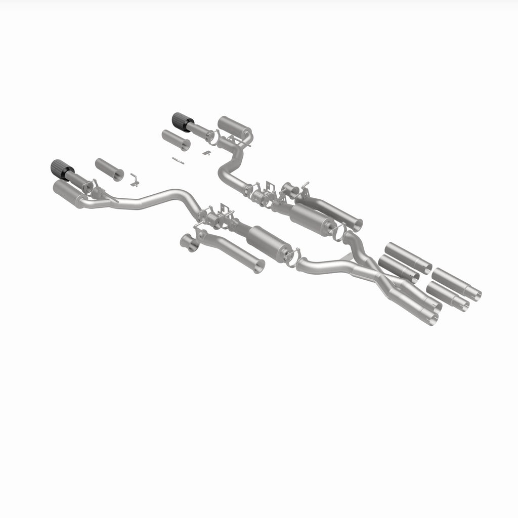 MagnaFlow Exhaust Products 19496 xMOD Series Carbon Fiber Tips Cat-Back System for Select Chrysler 300, Dodge Charger