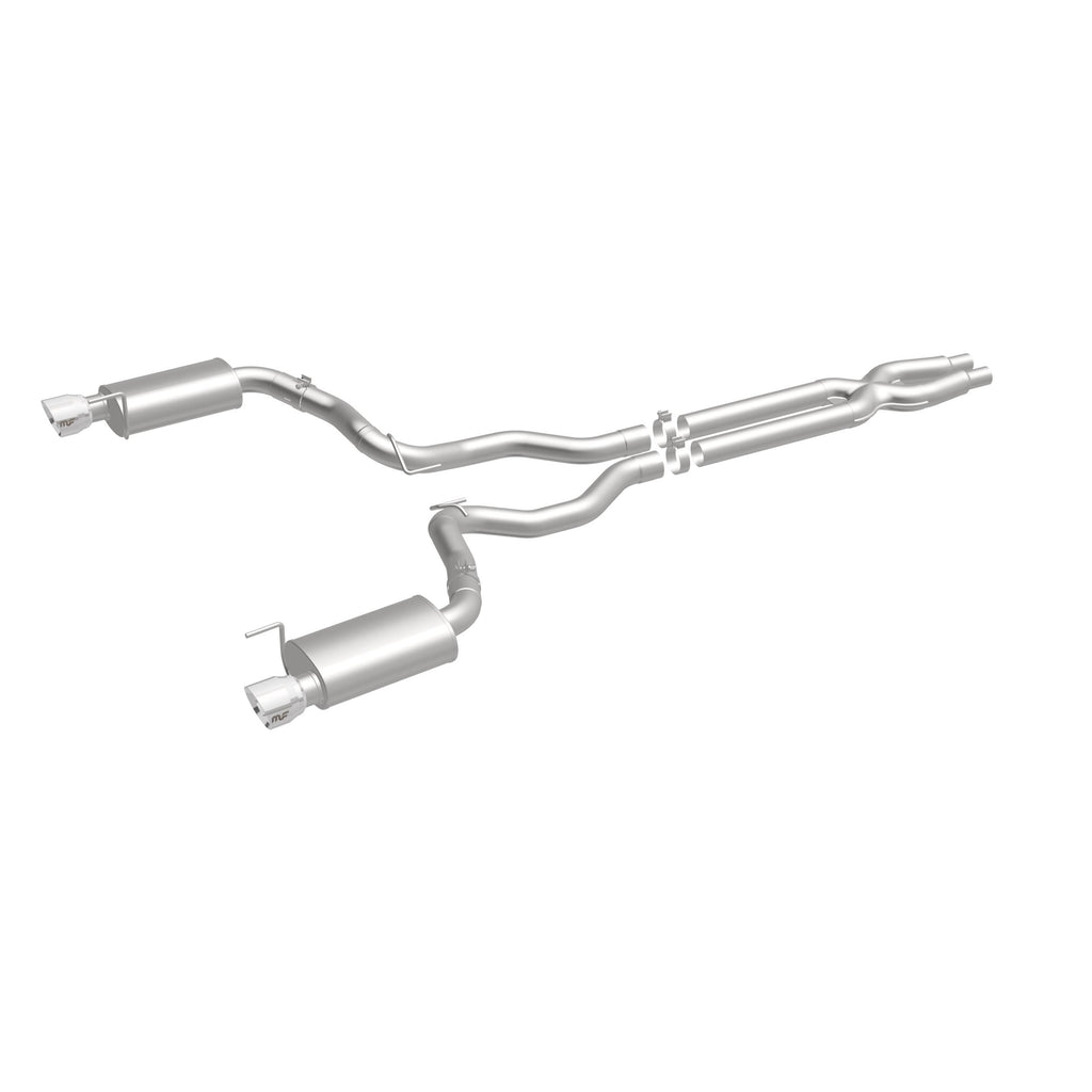 MagnaFlow Exhaust Products 19100 Street Series Polished Cat-Back System for Select Ford Mustang