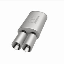 Load image into Gallery viewer, MagnaFlow Exhaust Products 14816 Straight-Through Performance Muffler; 2.25/3.5in. Center/Dual; 5x14x8 Body