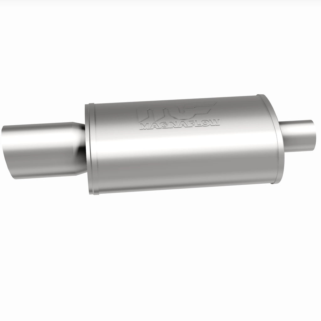 MagnaFlow Exhaust Products 14827 Straight-Through Performance Muffler; 2.25/4in. Center/Center; 5x14x8 Body