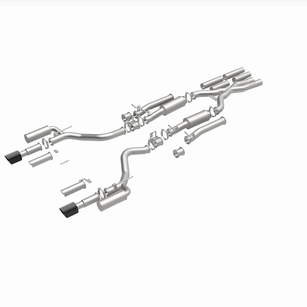 MagnaFlow Exhaust Products 19496 xMOD Series Carbon Fiber Tips Cat-Back System for Select Chrysler 300, Dodge Charger