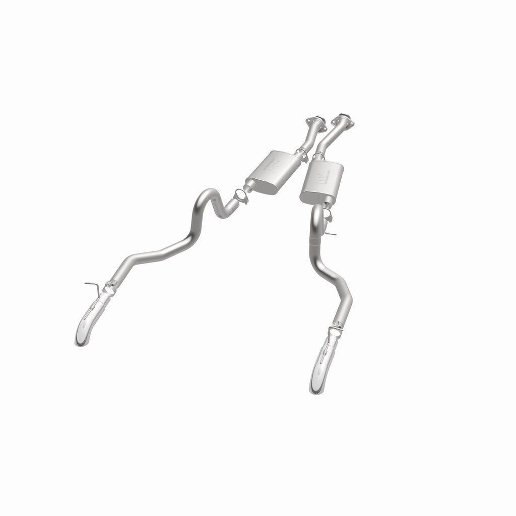 MagnaFlow Exhaust Products 15632 Street Series Polished Cat-Back System for Select Ford Mustang