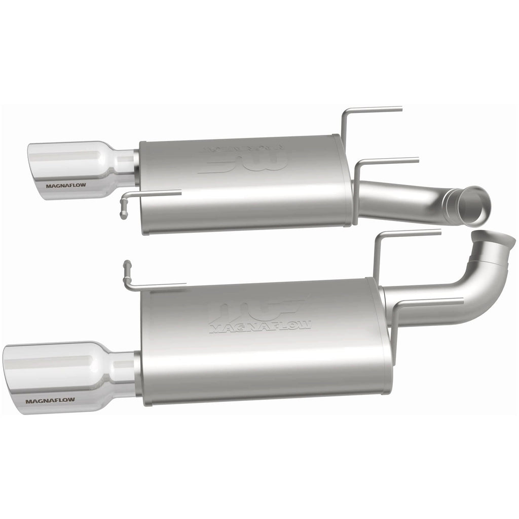 MagnaFlow Exhaust Products 15595 Street Series Polished Axle Back System for Select Ford Mustang