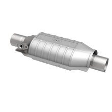 Load image into Gallery viewer, MagnaFlow Exhaust Products 94041 Standard Grade Universal Catalytic Converter for Select Toyota 4Runner, Toyota Celica, Toyota Corolla, Toyota Corona, Toyota Cressida, Toyota Land Cruiser, Toyota Pickup, Toyota Starlet, Toyota Tercel