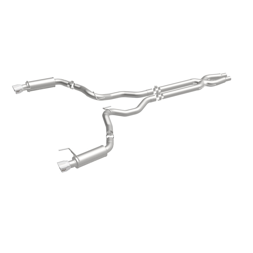 MagnaFlow Exhaust Products 19101 Competition Series Stainless 3 in Cat-Back for Select Ford Mustang