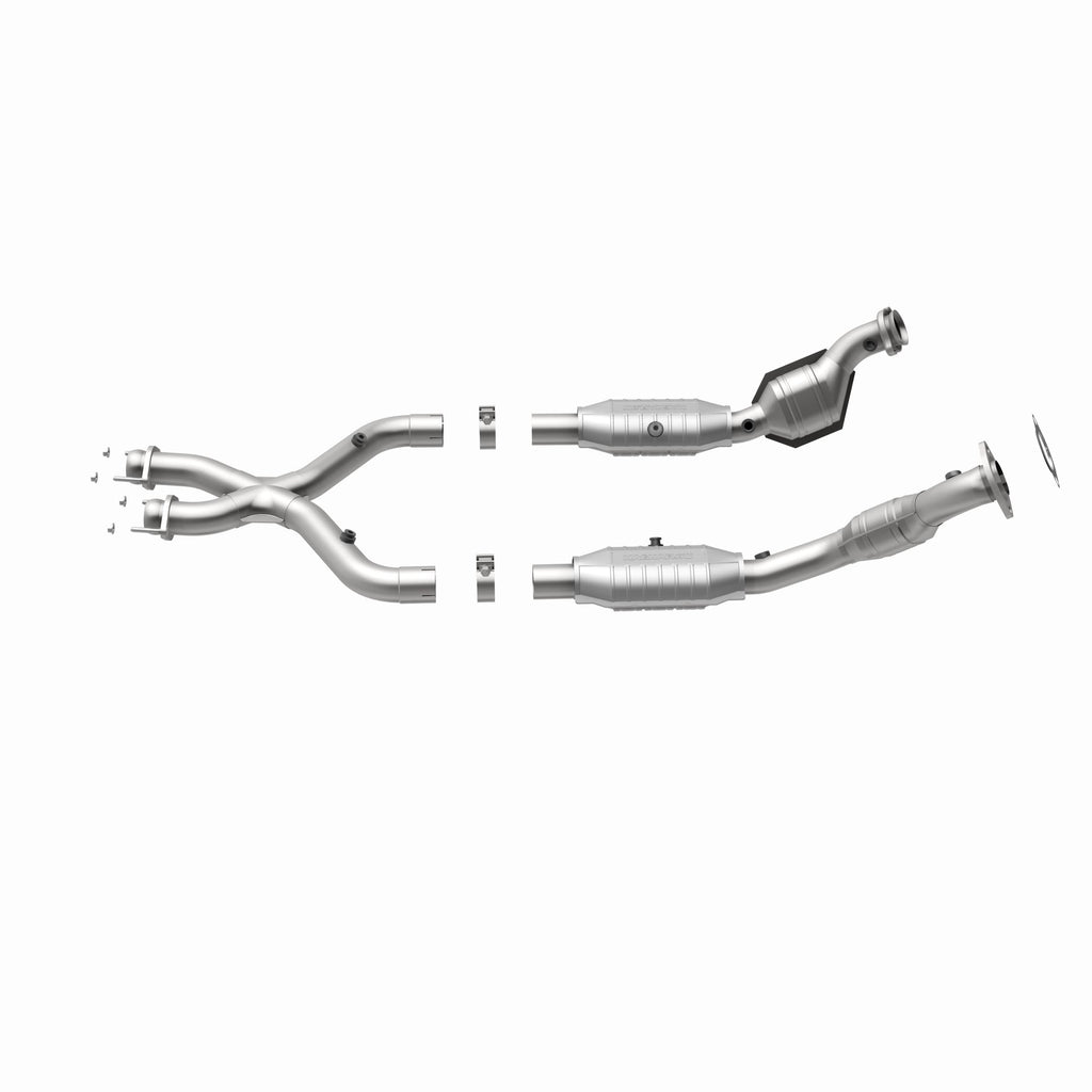 MagnaFlow Exhaust Products 51848 OEM Grade Direct-Fit Catalytic Converter for Select Ford Mustang