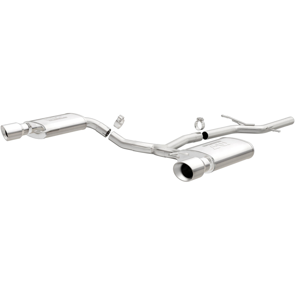 MagnaFlow Exhaust Products 15369 Touring Series Polished Cat-Back System for Select Audi allroad