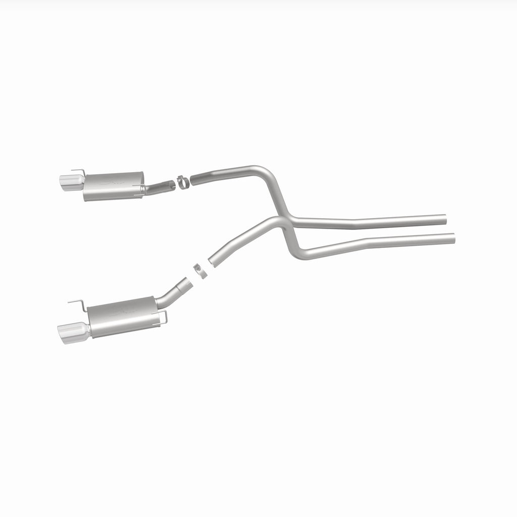 MagnaFlow Exhaust Products 15881 Street Series Polished Cat-Back System for Select Ford Mustang