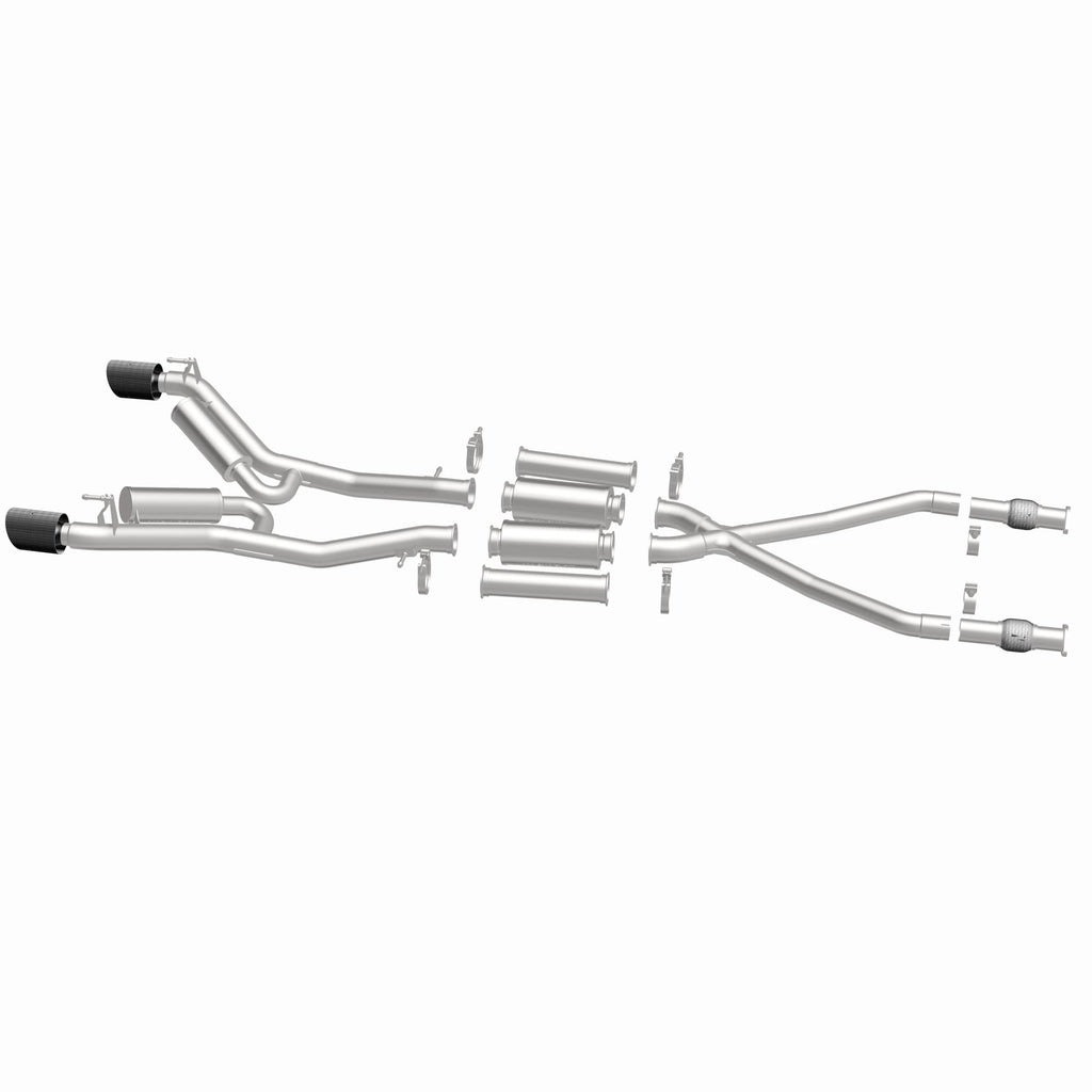 MagnaFlow Exhaust Products 19593 xMOD Series Carbon Fiber Tips Cat-Back System for Select Nissan Z