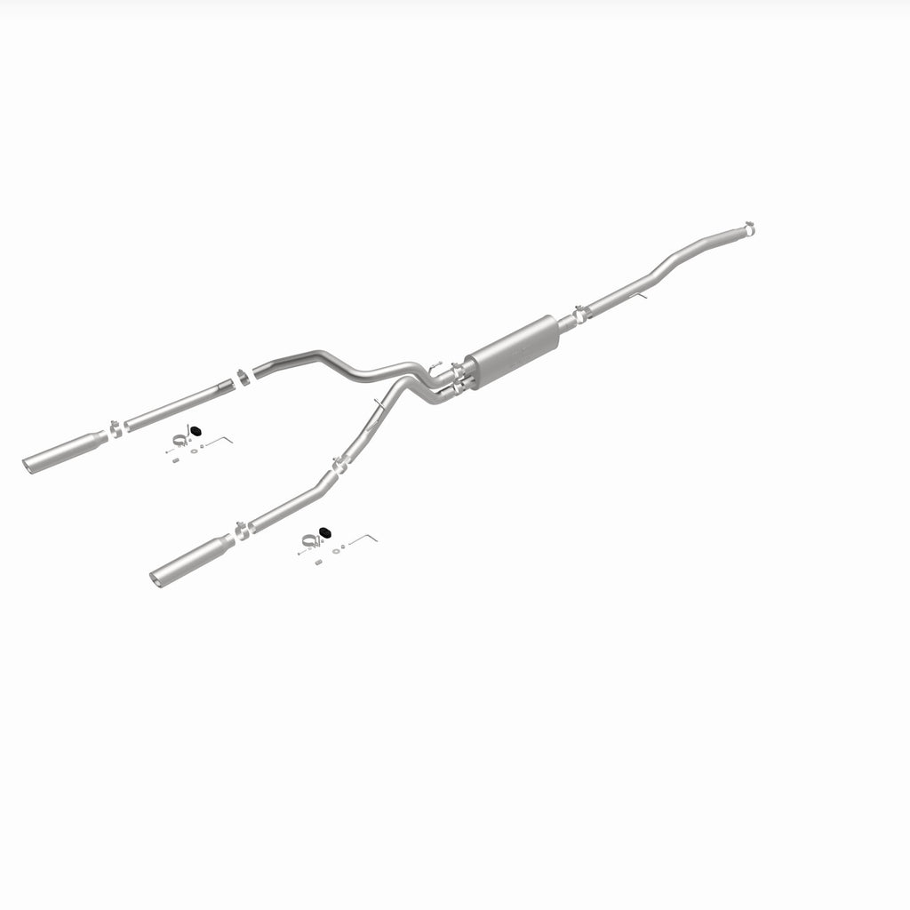 MagnaFlow Exhaust Products 16622 Street Series Polished Cat-Back System for Select Dodge Dakota, Mitsubishi Raider