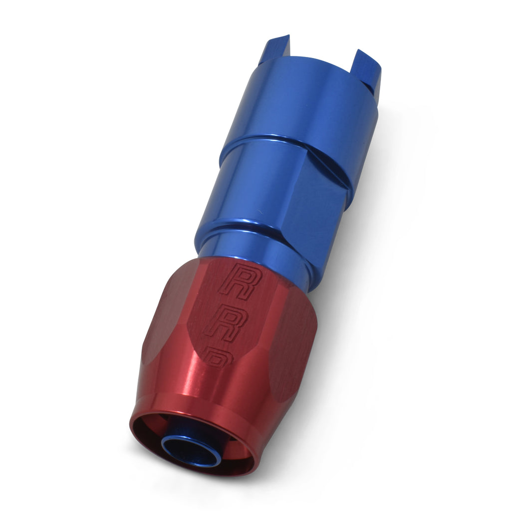 Performance-516In-Sae-Quick-Disc-Female-To--6-Hose-RedBlue-Straight-Degree-Hose-End