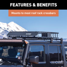 Load image into Gallery viewer, CURT 18115 CURT 18115 Universal 42 x 37-Inch Black Steel Roof Rack Rooftop Cargo Carrier - Truck Part Superstore