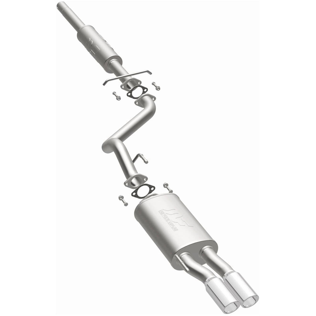 MagnaFlow Exhaust Products 15670 Touring Series Polished Cat-Back System for Select Volkswagen Golf