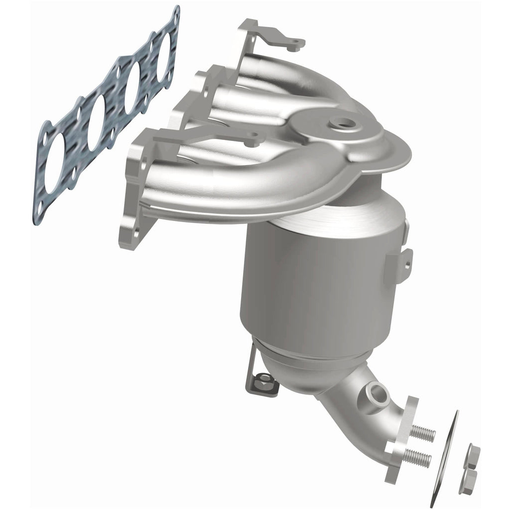 MagnaFlow Exhaust Products 52775 OEM Grade Manifold Catalytic Converter for Select Hyundai Santa Fe Sport, Kia Sorento