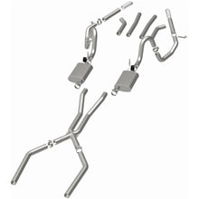 Load image into Gallery viewer, MagnaFlow Exhaust Products 15894 Street Series Polished System for Select Buick GS, Buick GS 350, Buick GS 400, Buick GS 455, Buick Skylark, Buick Special, Chevrolet Chevelle, Chevrolet El Camino, Chevrolet Monte Carlo, Oldsmobile 442, Oldsmobile