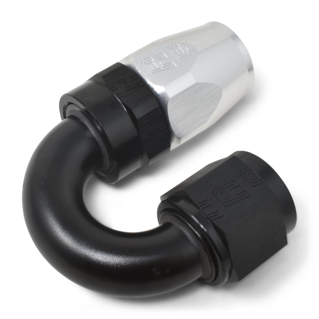 Performance--8-An-BlackSilver-180-Degree-Tight-Radius-Full-Flow-Swivel-Hose-End