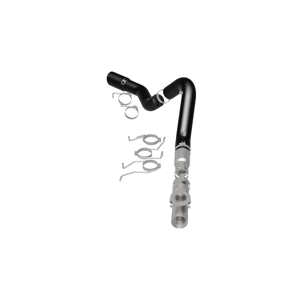 MagnaFlow Exhaust Products 17072 Black DPF Series Diesel 5 in DPF Back for Select Chevrolet Silverado HD, Chevrolet Silverado HD, GMC Sierra HD, GMC Sierra HD