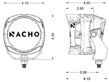 Load image into Gallery viewer, Nacho-4In-Offroad--Sae-Combo-White-Led-Light